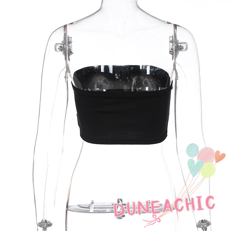 DUNEA Đầm Phối Lưới In Chữ Thiết Kế Quyến Rũ Cho Nữ