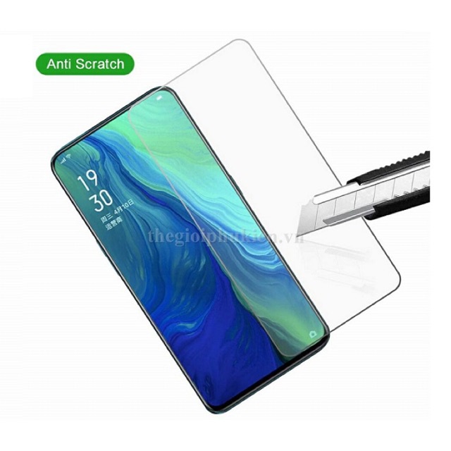 Kính cường lực OPPO RENO 6.4 inch tặng kèm khăn lau
