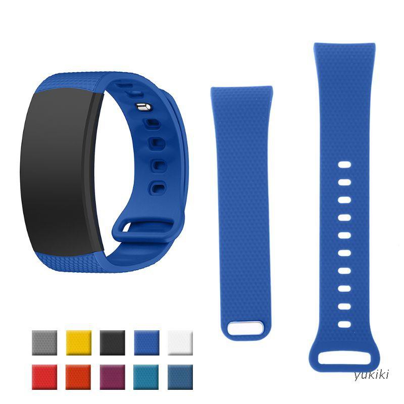 Dây Đeo Silicon Cho Đồng Hồ Thông Minh Samsung Gear Fit 2 Pro / Sm-R360