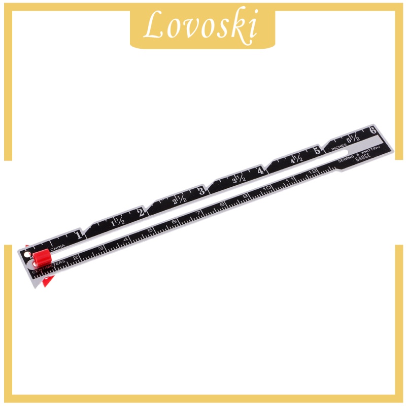 Thước Đo Bằng Nhựa Và Kim Loại 6 &quot;Chuyên Dụng Cho May Mặc