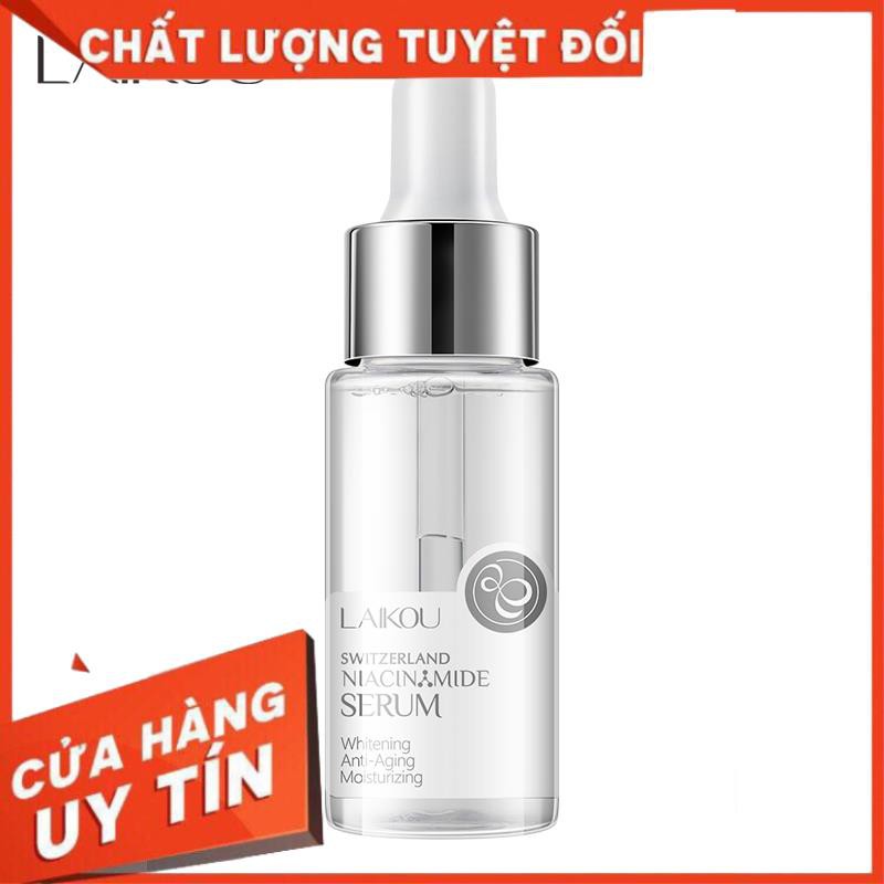 [FreeshipMax] Serum Tinh Chất Nicotinamide LAIKOU Dưỡng Trắng Sáng Da Mặt 17ml