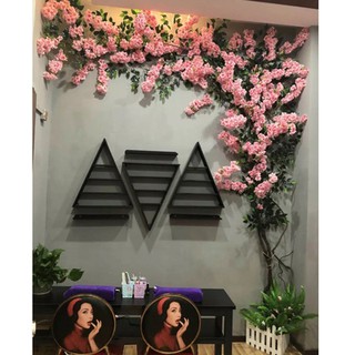 Combo 50 cành hoa đào Nhật làm cây hoa giả trang trí nhà cửa