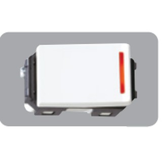 Công tắc B, 1 chiều , có đèn báo khi OFF, 16A,Panasonic dòng Halumie hoặc Wide Series - WEVH5151 - 51/ WEG5151-51SWK