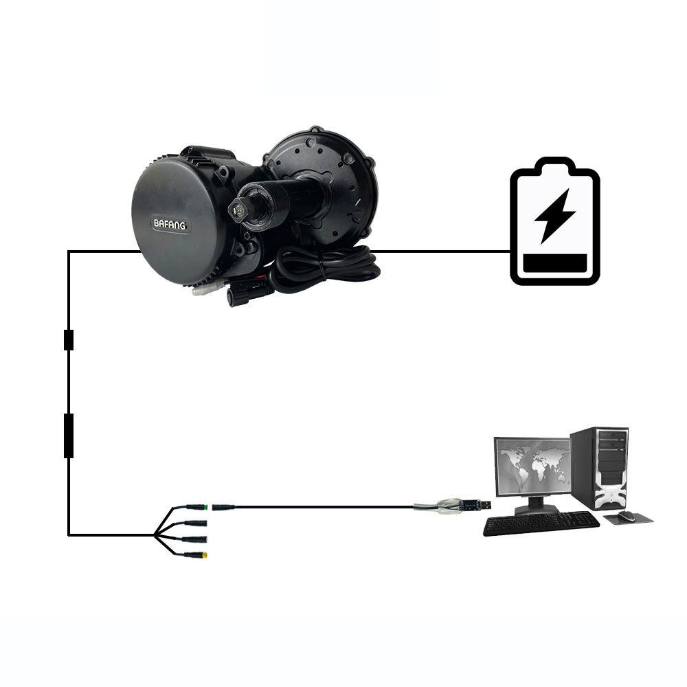 Dây Cáp Lập Trình Cổng USB BBS01 / BBS02 / BBSHD Chuyên Dụng Dành Cho Xe Scooter