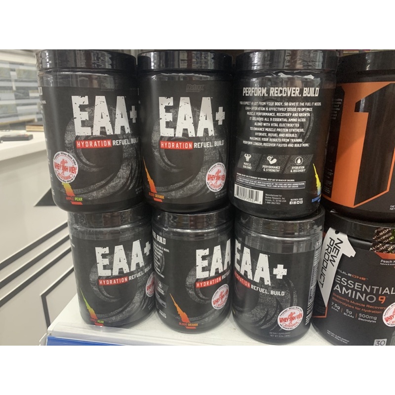EAA | Nutrex EAA + Hydration Phục Hồi Cơ 30 Lần Dùng - Chính Hãng - WHEYSINHVIEN