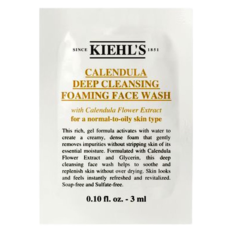Sample sữa rửa mặt hoa cúc Kiehls 3ml | BigBuy360 - bigbuy360.vn