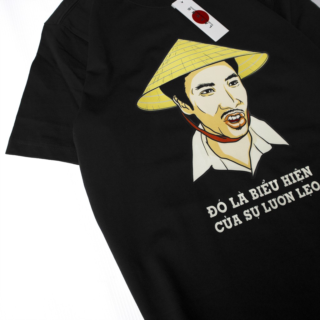 Áo Phông Cotton Unisex Hoạ Tiết Lươn Lẹo Mã 750