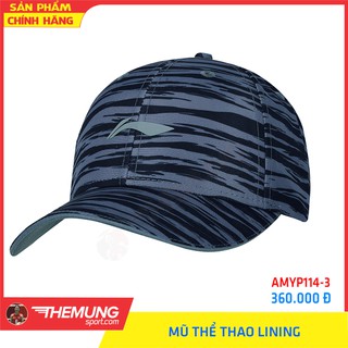 Mũ Thể Thao LiNing AMYP114-3 Kẻ Đen