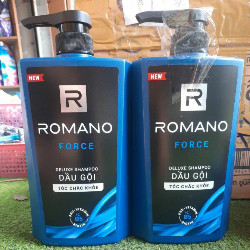 Dầu gội Romano màu xanh dương 650g