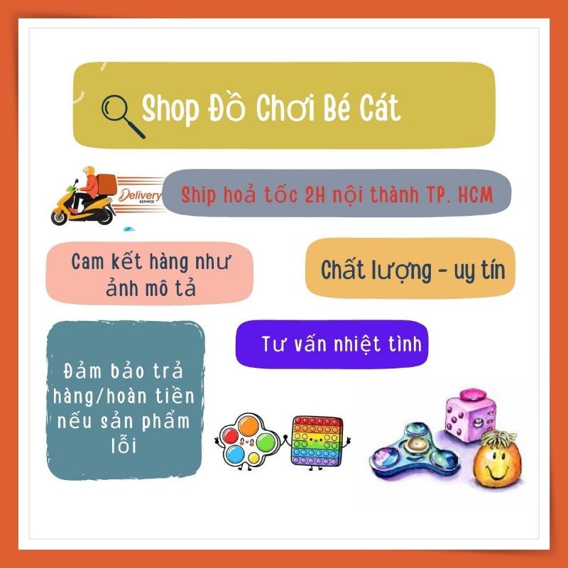 Đồ Chơi Fidget Pop It Bấm Bóng Cầu Vồng Rainbow Cao Cấp Silicon Chính Hãng Dày Đẹp Vân Nổi Thư Giãn Xả Stress Shop BÉCÁT