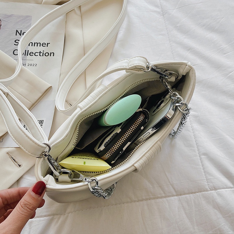 IELGY Túi Đeo Vai Có Dây Xích Kiểu Hàn Quốc Thời Trang Cho Nữ