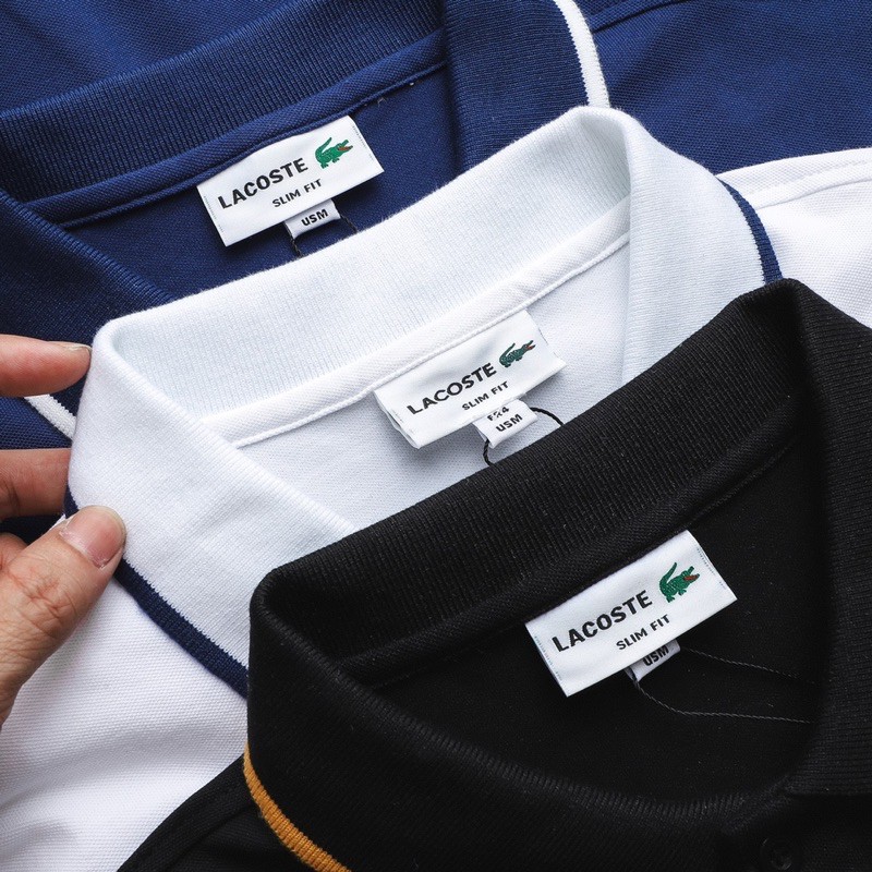 Áo thun cổ bẻ lacoste