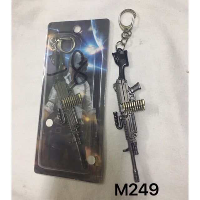 Móc khóa súng M249