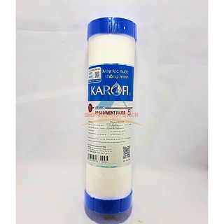 SET 03 lõi lọc thô số 1 - PP 5 Micron KAROFI cho máy lọc nước
