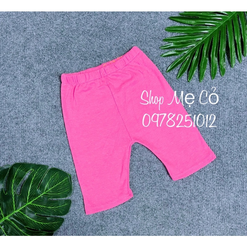 Combo 3 Quần Ngố Thun Cho Bé Gái Thoải Mái Phối Đồ