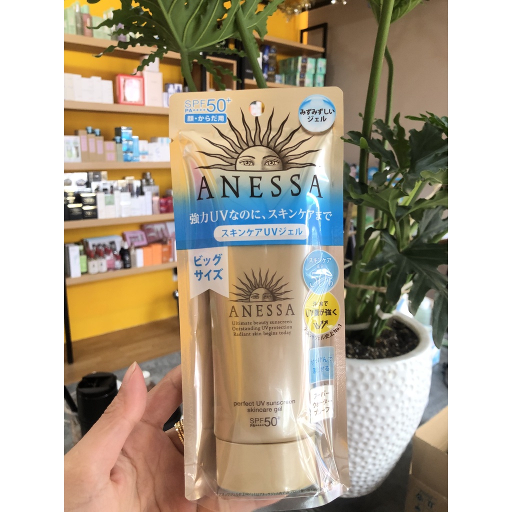 GEL Chống Nắng Anessa Perfect UV Sunscreen Skincare Gel Spf 50+ Pa++++ 90g