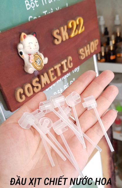 ĐẦU XỊT CHIẾT NƯỚC HOA - DỤNG CỤ CHIẾT NƯỚC HOA