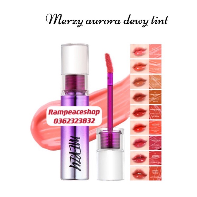 Son Tint Bóng Merzy Aurora Dewy Tint