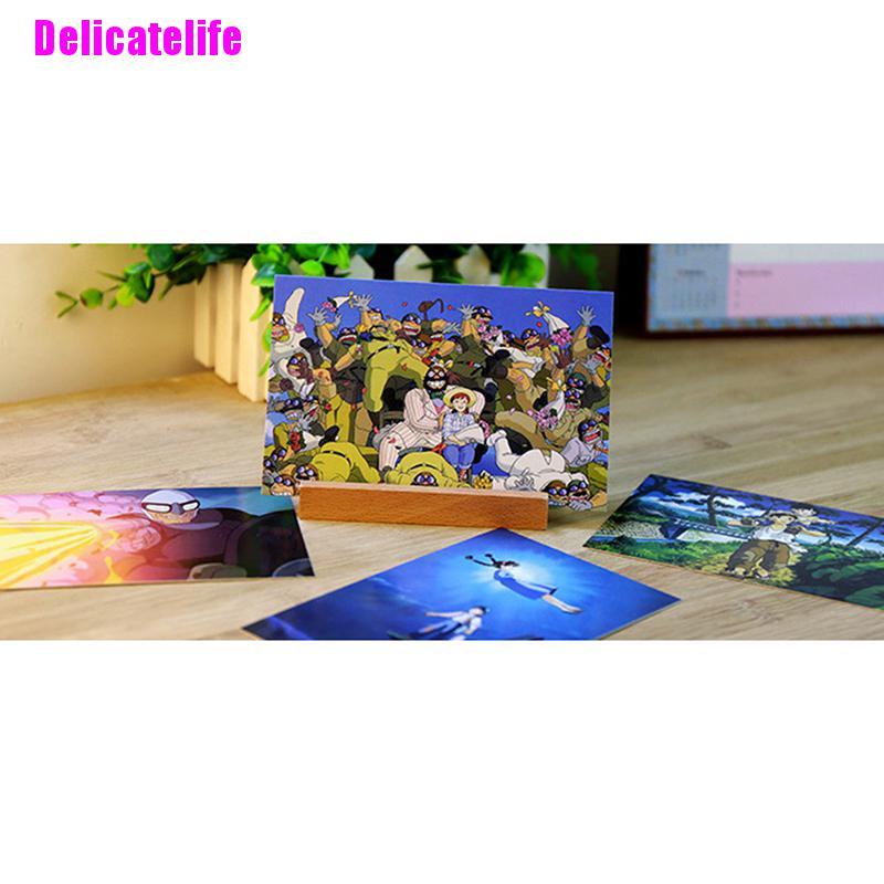 Set 30 Tấm Thẻ In Hình Orao Miyazaki Phong Cách vintage
