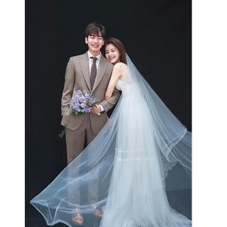 Voan cài đầu , lúp cô dâu