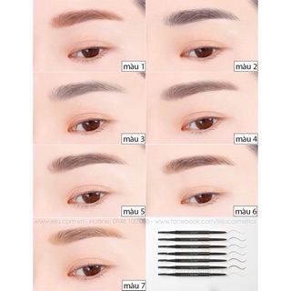 Chì kẻ mày Innisfree auto eyebrow pencil- SAM Cosmetics