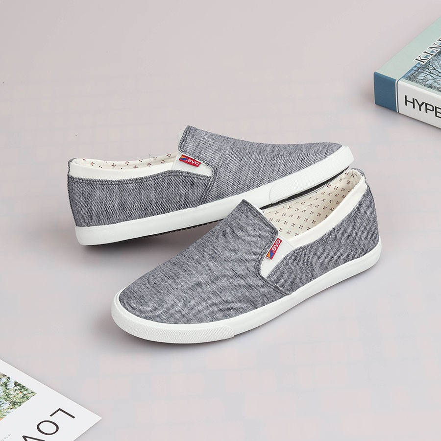 [XẢ KHO, LẺ SIZE] Giày lười nam - Slip on nam vải - Mã S532 | BigBuy360 - bigbuy360.vn
