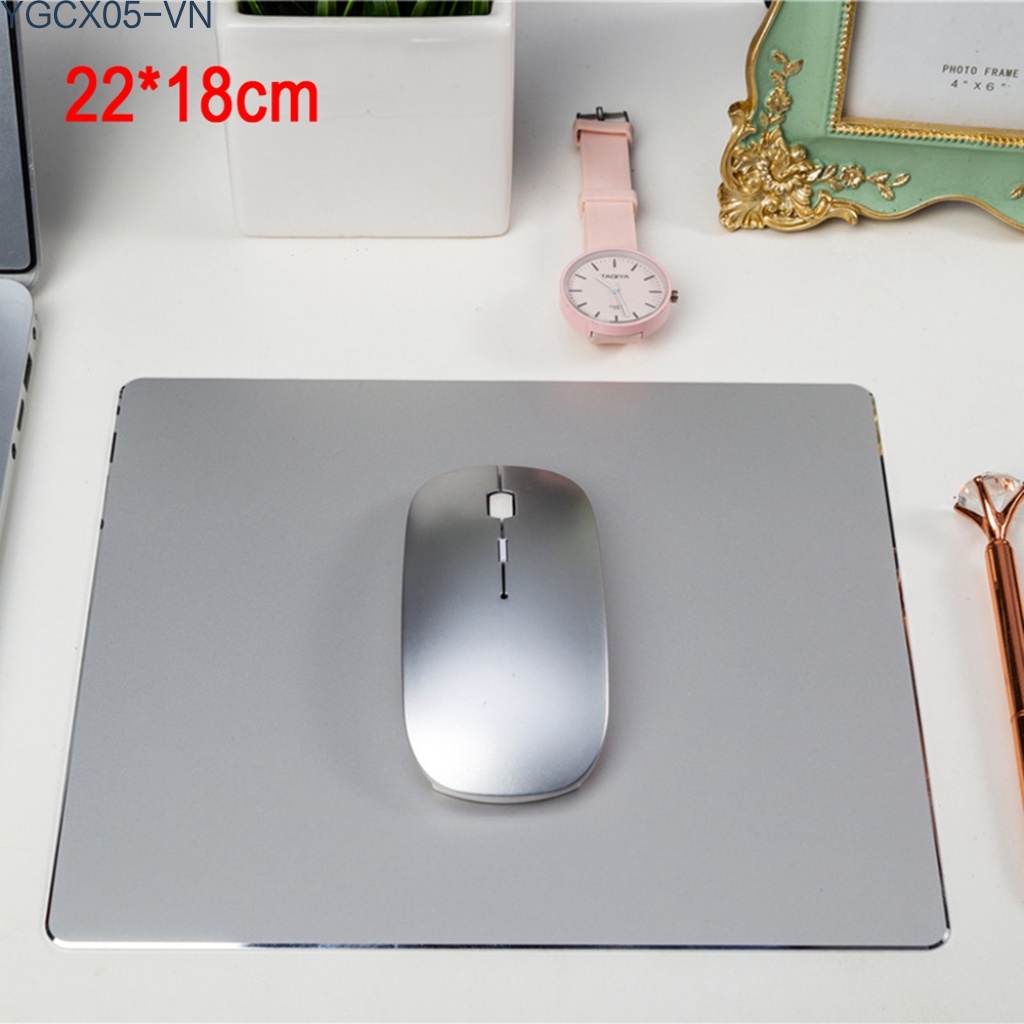 Miếng Lót Chuột Bằng Hợp Kim Nhôm Chống Trượt Cho Laptop / Máy Tính | BigBuy360 - bigbuy360.vn