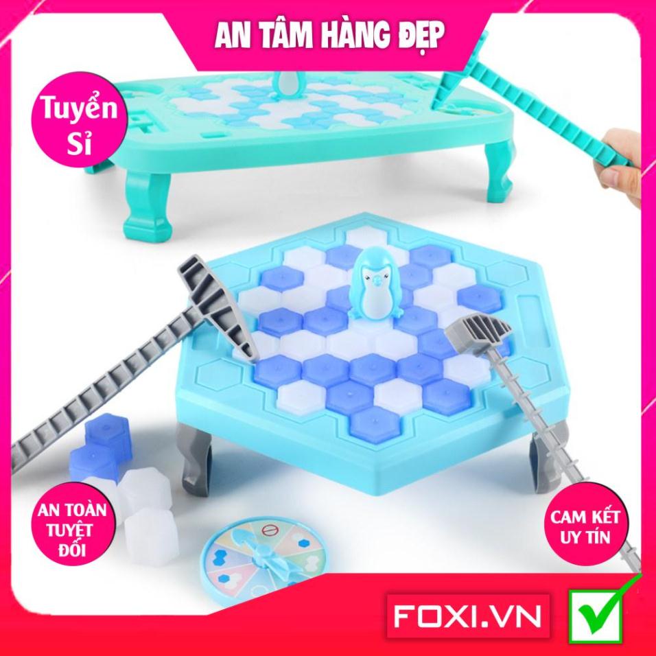 Bộ Đồ Chơi Đập Phá Ô Băng Giải Cứu Chim Cánh Cụt - Trò Chơi Tương Tác - Đối Kháng Cho Bố Mẹ và Các Bé