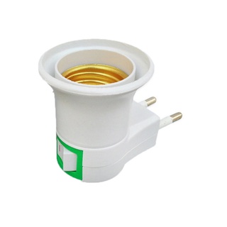 Đuôi đèn xoáy công tắc E27