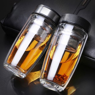 ✿♠Bình nước thuỷ tinh có bộ lọc trà