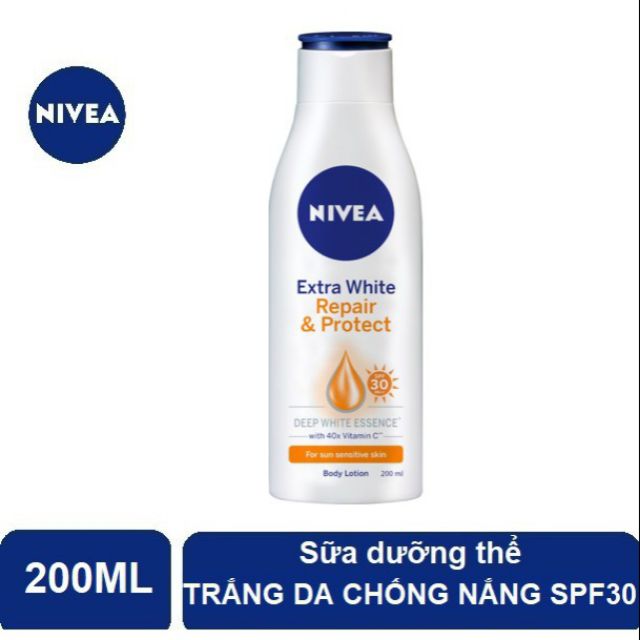 Sữa Dưỡng Thể Trắng Da và Chống Nắng SPF30