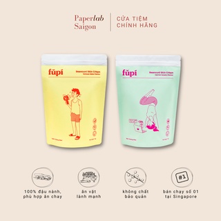 Snack Ván Đậu Nành Chiên Giòn Số 01 Singapore Beancurd Skin Crisps 75g - Fupi - Hàng Nhập Khẩu