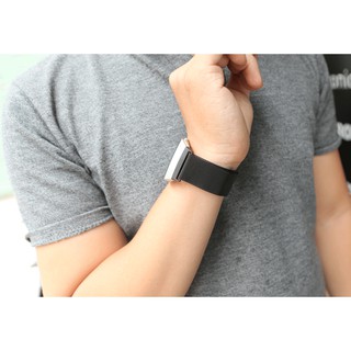 [Mã SKAMCLU9 giảm 10% đơn 100K] Quai thép lưới Milanese Fitbit Ionic