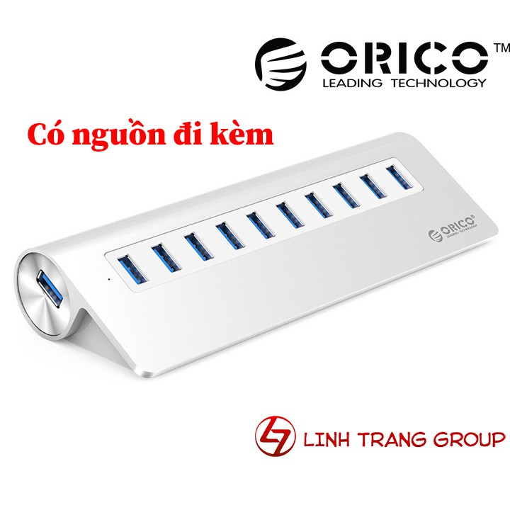 Bộ hub chia 10 cổng USB3.0 Orico M3H10 - HB22