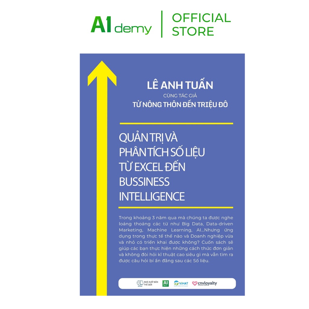 Sách - Quản trị và phân tích số liệu từ Excel đến Business Intelligence