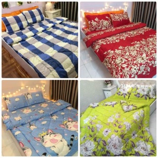 SET 5 MÓN GA GỐI CHĂN PHAO POLY ĐỦ BỘ (1m6x2m  - 1m8x2m)