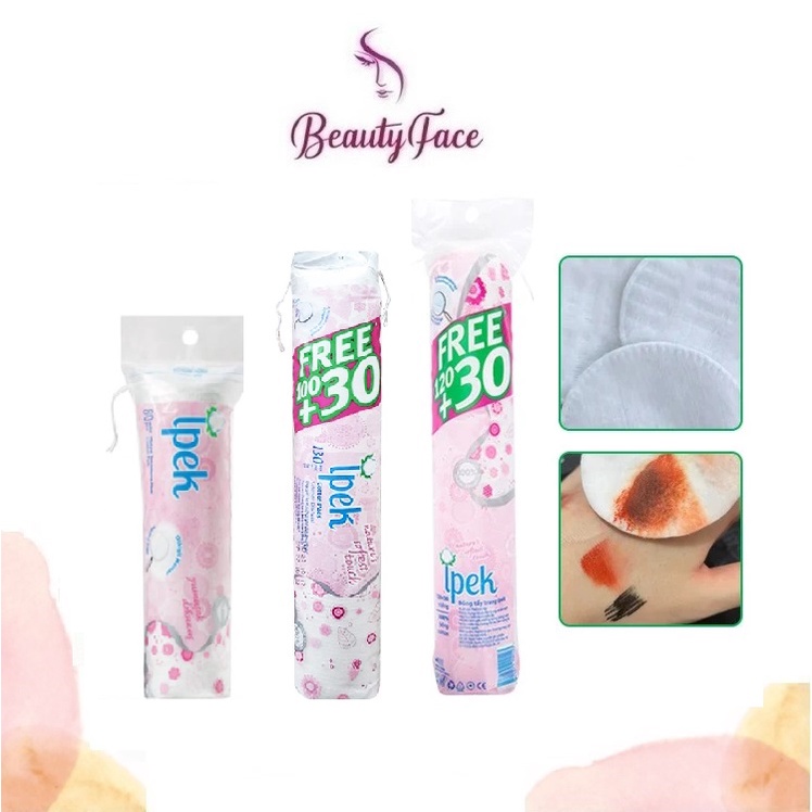 Bông tẩy Trang 100% Cotton Thổ Nhĩ Kỳ Ipek Klasik Cotton Pads