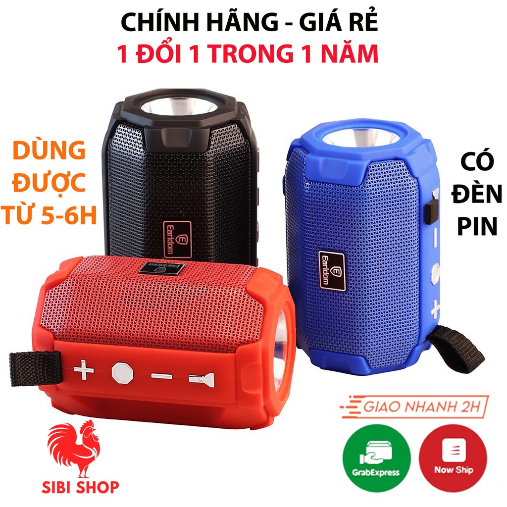 Loa bluetooth Mini Giá Rẻ Chính Hãng Earldom A16 Thiết Kế Nhỏ Gọn Nghe Cực Chất Có Đèn Pin