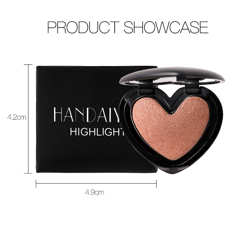 [Hàng mới về] Phấn bắt sáng HANDAIYAN có 6 màu hình trái tim xinh xắn | BigBuy360 - bigbuy360.vn