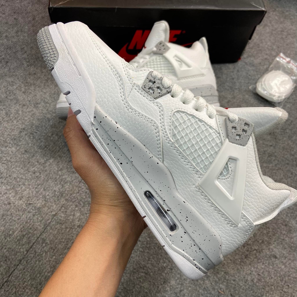 GIÀY THỂ THAO SNEAKER JORDAN 4 TRẮNG NAM NỮ CỰC HOT