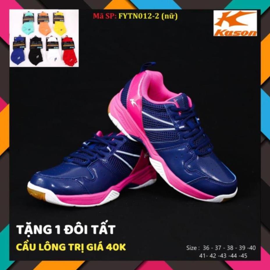 Giày cầu lông Kason FYTN0- (nữ) bám sân, phân khúc giá rẻ, bảo hành tháng, đổi mới trong ngày Z!@ !! : I ,