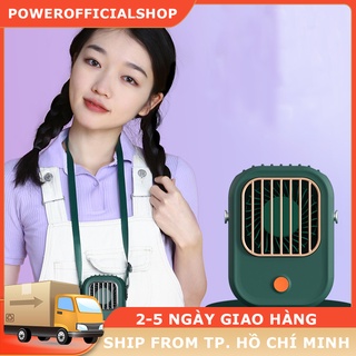 Quạt mini đeo cổ Remax F6 . Quạt đeo cổ mini chính hãng REMAX đeo cổ cầm tay tiện lợi cao cấp nhiều màu