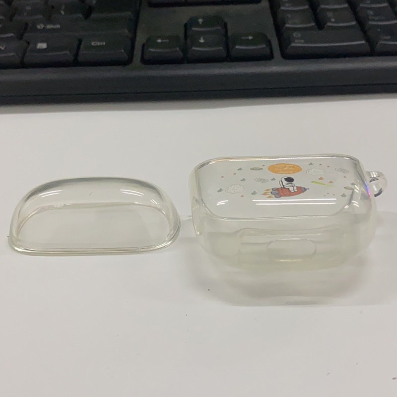 Vỏ Bảo Vệ Hộp Sạc Tai Nghe Nhét Tai Bằng TPU Trong Suốt Thay Thế Chuyên Dụng Cho Soundp