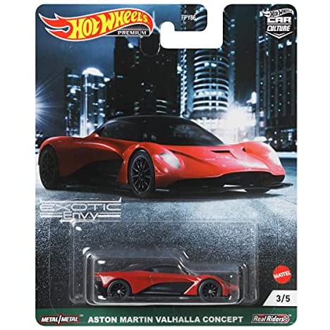 [HOT WHEELS - EXOTIC ENVY - ASTON &amp; BUGATTI &amp; LAMBORGHINI] Xe mô hình đồ chơi chính hãng MATTEL Tỷ lệ 1:64