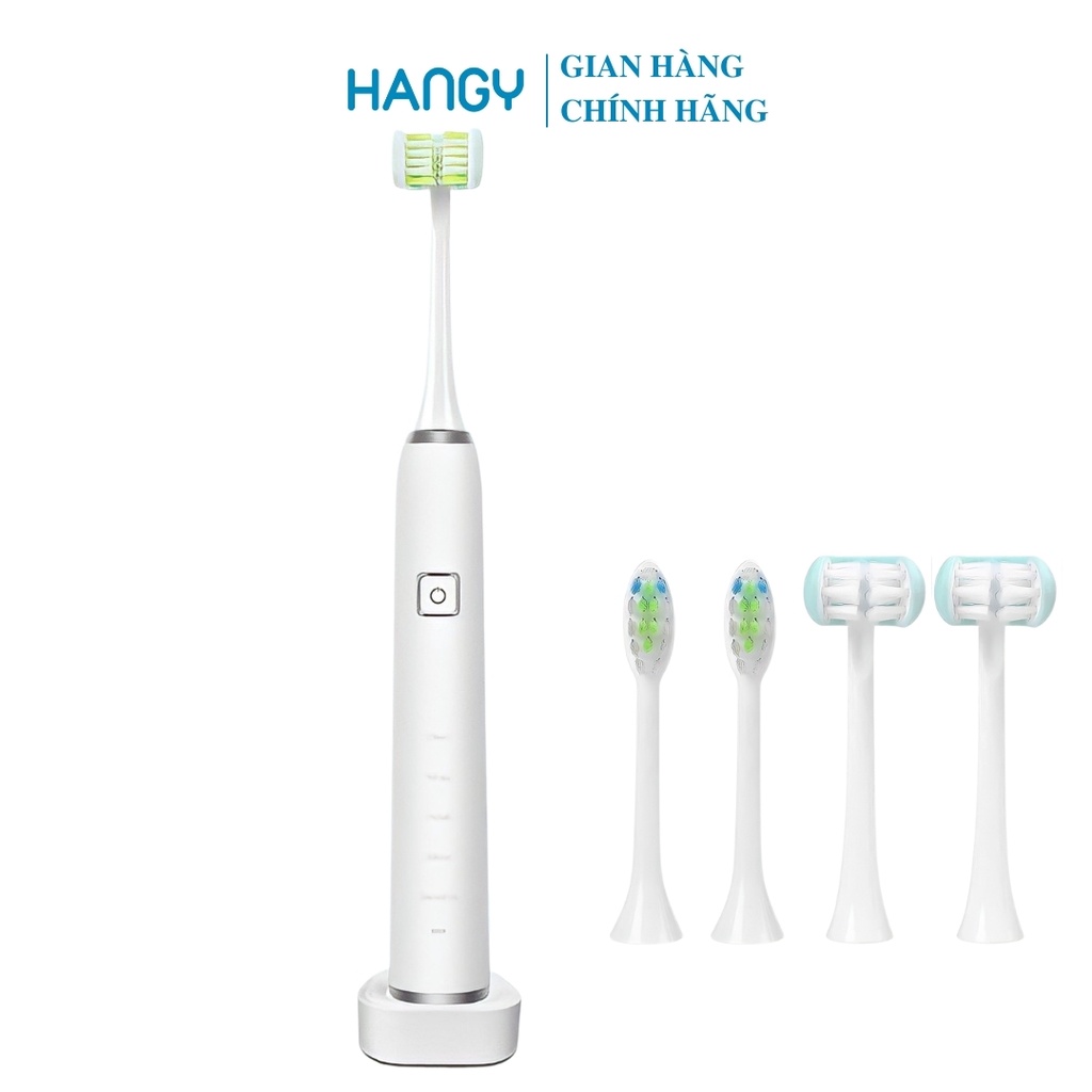 Máy tăm nước h2ofloss HF- 2 nhập khẩu HANGY [Tặng hộp đựng đầu xịt và túi vải đựng máy cao cấp]