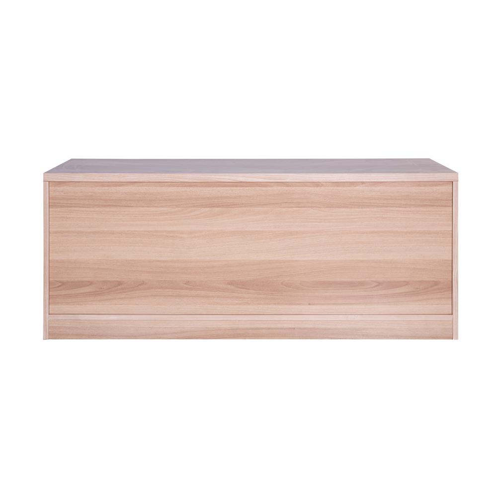 HomeBase FURDINI Kệ tủ TV bằng gỗ ép chống trầy xước FINN W120xH50xD40cm màu gỗ trắng