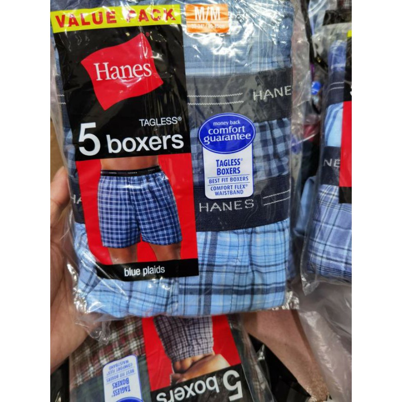 Quần Ngủ Nam Cotton Hanes Thoáng Mát,Thấm Hút,Siêu Thoải Mái