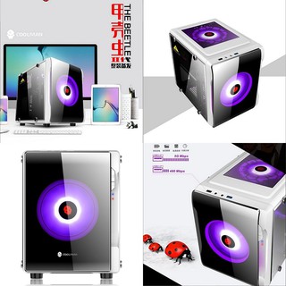 Vỏ Case máy tính mini Beetle 2 White