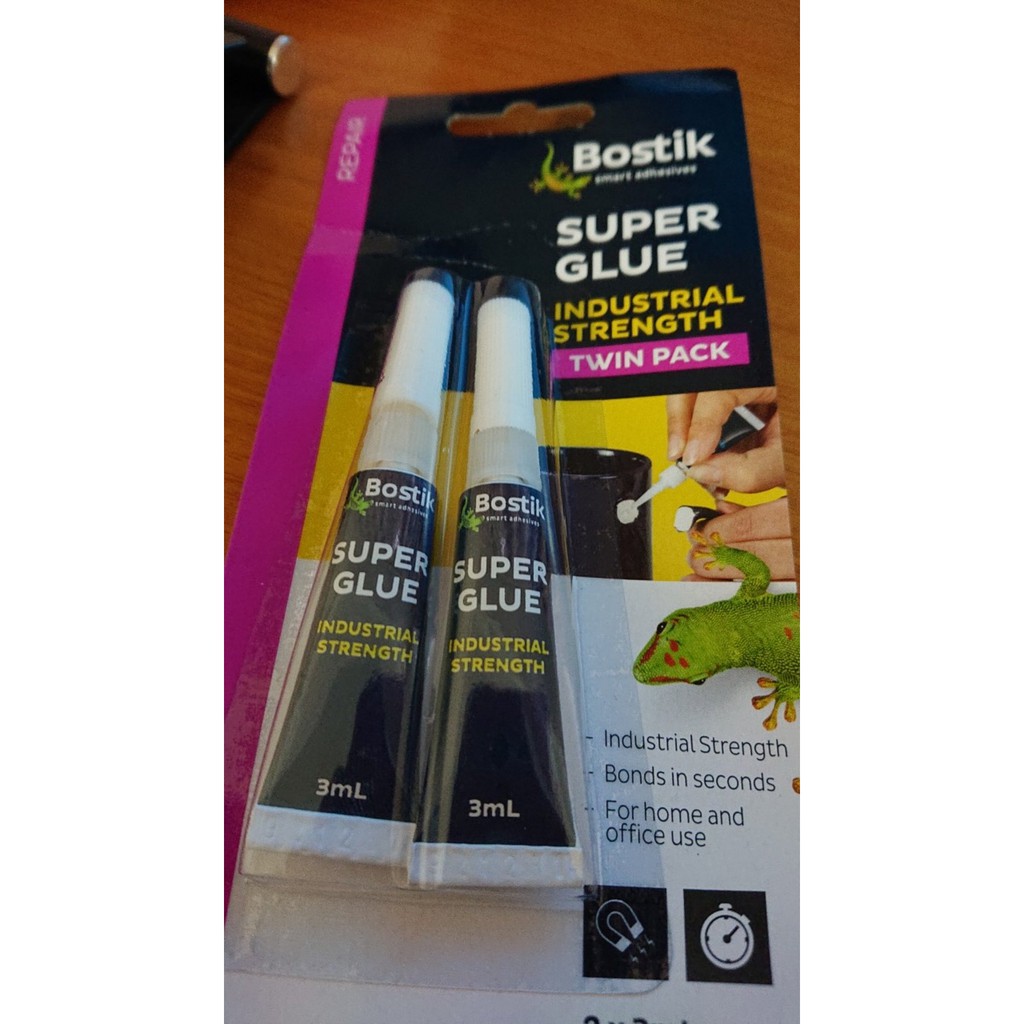 Vỉ 2 tuýp Keo đa năng siêu dính Super Glue (2IN1) - BOSTIK