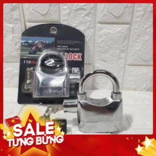 Ổ khóa chống trộm cướp xe máy alarm lock có còi báo động